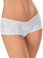 Escante Queen Size open Crotch Boyshort - White