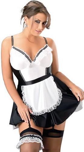 Escante Queen Size Maid For Fun Costume