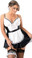 Escante Queen Size Maid For Fun Costume