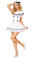  Roma Costume 2pc Sexy Sailor Maiden Costume