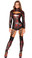 Roma Costume 1pc Web Spinner Costume 