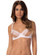 Escante Open Flutter Cup Bra - White/Pink