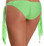 Escante Flutter Ties Rouched Back Bikini Bottom - Neon Lime