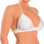 Escante Thick Band Triangle Top - White