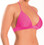 Escante Thick Band Triangle Top - Neon Pink