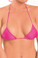 Escante Small Triangle Top - Neon Pink
