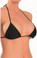 Escante Small Triangle Top - Black