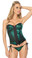 Escante Metallic Green Corset