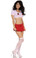 Sex Symbol 4pc School Girl Outfit - Apples