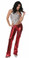 Sex Symbol Lame Pants - Red