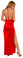 Sex Symbol V-Front Deep Plunging Satin Gown