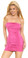 Sex Symbol Gathered Tube Dress