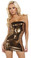 Sex Symbol Sequin Print Tube Dress