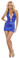 Se Symbol Low Cut Halter Top with Rhinestones
