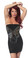 Sex Symbol Tube Dress with Butterfly Apllique - Black