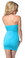 Sex Symbol Tube Dress with Rhinestone Center Trim