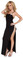 Sex Symbol One Strap Gathered Gown