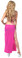 Sex Symbol Halter Top with Attached Skirt Trimmed with Butterfly Applique