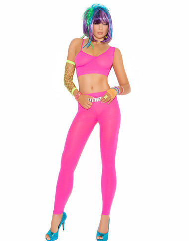 Elegant Moments Opaque Cami with Matching Leggings