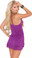 Elegant Moments Double Layered Mesh Chemise