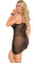 Elegant Moments Queen Size Mesh Babydoll