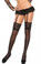 Elegant Moments Sheer Thigh Hi with 5 Inch Lace Top