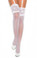 Elegant Moments Sheer Thigh Hi with 5 Inch Lace Top.