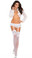 Elegant Moments Sheer Thigh Hi with 5 Inch Lace Top.