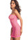 Ravewear Oval Cut Out Tube Dress - Neon Pink