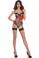 Ravewear Army Brat Camo Mesh Teddy Costume