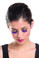 Ravewear Laser Cut Flower Eyelashes - Purple