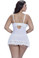 Oh la la Cheri 2Pc Bridal Soft Cup Lace Babydoll with Lace and G-String - Queen Size 