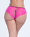Oh La La Cheri Lacey Racy Panty - Queen Size - Hot Pink