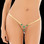 BodyZone Apparel Uncensored Emerald Thong