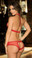 Mapale Sheer Bra and Panty Set