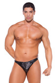 Allure Lingerie Wet Look Thong.