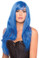 Be Wicked Burlesque Wig - Dark Blue