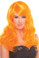 Be Wicked Burlesque Wig - Orange