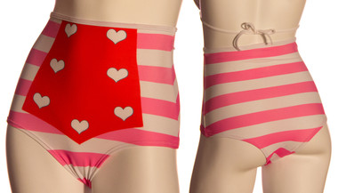Bodyzone Apparel Valentines Lovestruck Sailor Short