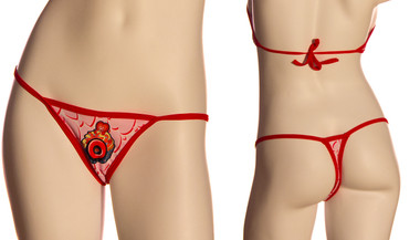 Bodyzone Apparel Valentines XOXO Thong
