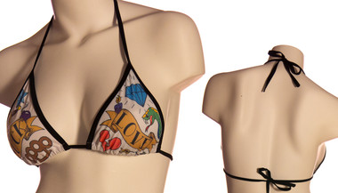 Bodyzone Apparel Valentines Fuck Love Tri Top