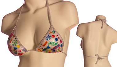 Bodyzone Apparel Valentines Sweet Tooth Tri Top