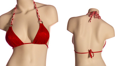 Bodyzone Apparel Valentines Boo Bear Tri Top