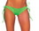 BodyZone Tie Side Scrunch Bottom - Neon Green