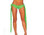 BodyZone Ribbon Tie Shorts - Neon Green