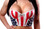 BodyZone Apparel Patriotic Molded Cup Bustier w. Underwire