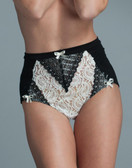 Fearless and Fun Lingerie High Waisted Panties with Modal Jersey and Lace
