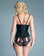 Fearless and Fun Lingerie Black Lace Corset