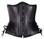 Timeless Trends Black Leather Long Corset