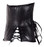 Timeless Trends Black Leather Long Corset